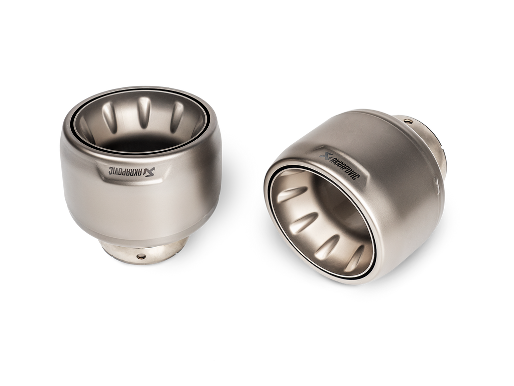 Akrapovic 2020+ Porsche Cayman GT4 (718) Slip-On Line (Option 2) w/Titanium Tips