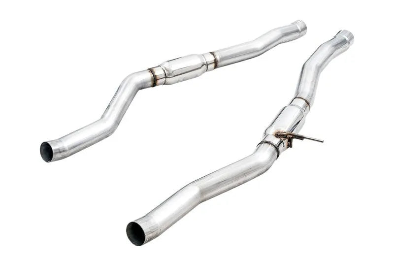 AWE 2020 Toyota Supra A90 Resonated Touring Edition Exhaust - 5in Chrome Silver Tips - Corvette Realm