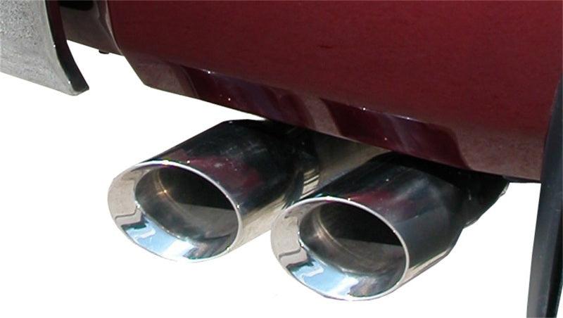 Corsa 11-14 Toyota Tundra Double Cab/Crew Max 5.7L V8 Polished Sport Cat-Back Exhaust - Corvette Realm