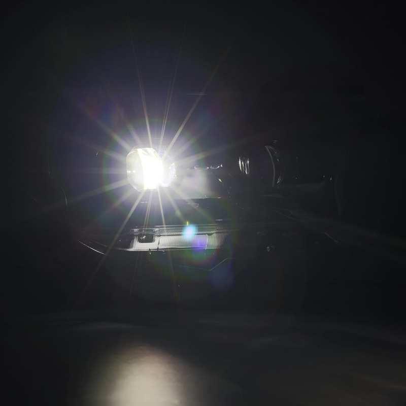 AlphaRex 10-13 Toyota 4Runner LUXX LED Proj Headlights Plank Style Alpha Black w/Seq Signal/DRL - Corvette Realm