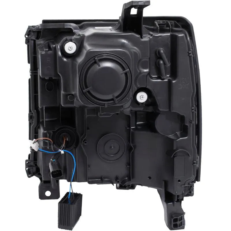 ANZO 16-17 Chevy Silverado 1500 Prjctr. Headlight Plank Styl. w/Amber (Only Work w/HID Equip. Truck) - Corvette Realm