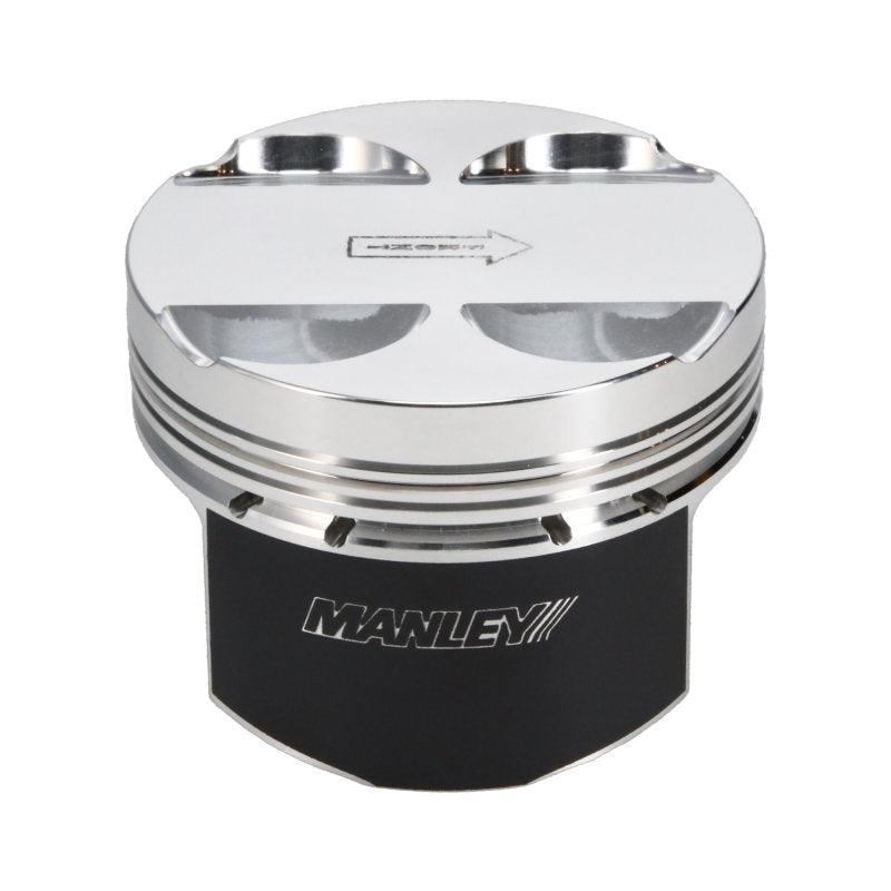 Manley Hyundai Genesis Coupe 2.0L Turbo 86.0mm +.5mm Oversized Bore 9.3:1 Dish Piston Set with Rings - Corvette Realm