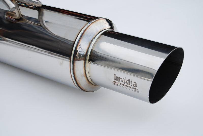Invidia 2022+ Subaru WRX N1 Twin Outlet Single Layer SS Tip Cat-Back Exhaust - Corvette Realm