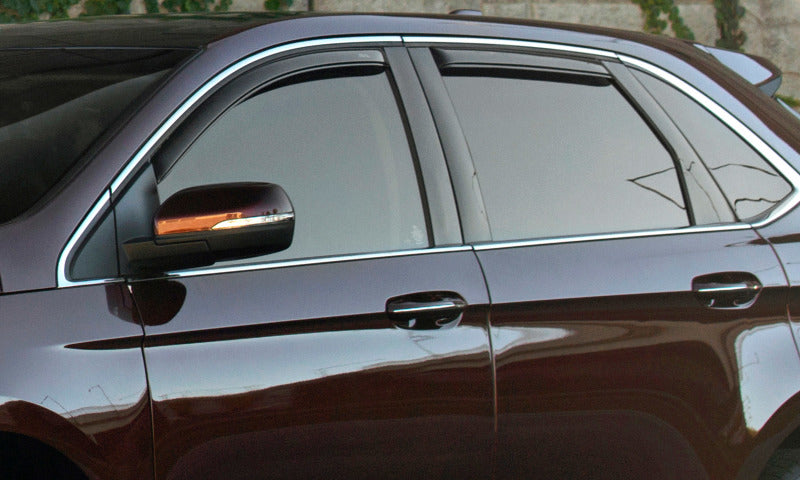 AVS 02-06 Chevy Trailblazer EXT Ventvisor In-Channel Front & Rear Window Deflectors 4pc - Smoke