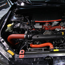 Load image into Gallery viewer, Mishimoto 08+ Subaru WRX/STi Performance Cold Air Intake Kit - Wrinkle Red - Corvette Realm