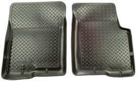 Husky Liners 04-12 Chevy Colorado/GMC Canyon Regular/Extended Cab Classic Style Black Floor Liners - Corvette Realm