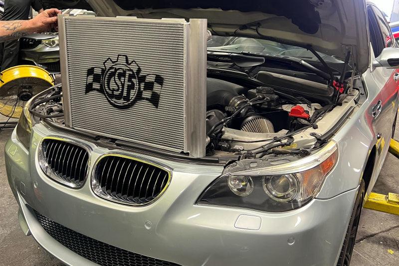 CSF 06-10 BMW E60 M5 / 06-10 BMW E63/E64 M6 Aluminum High-Performance Radiator - Corvette Realm