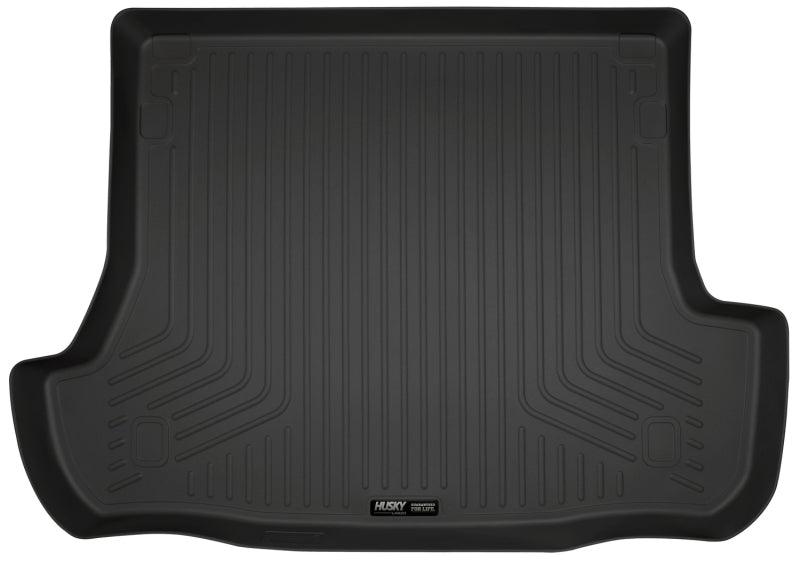 Husky Liners 10-12 Toyota 4Runner WeatherBeater Black Rear Cargo Liner (Folded 3rd Row) - Corvette Realm