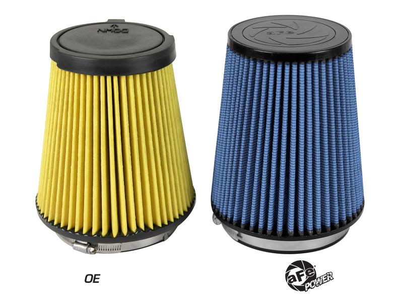 aFe MagnumFLOW Replacement Air Filter w/ Pro 5R Media 16-19 Ford Mustang GT350 V8-5.2L - Corvette Realm