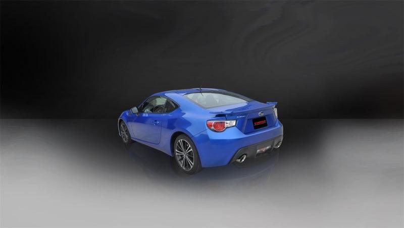 Corsa 12-14 Scion FRS / Subaru BRZ Polished Sport Cat-Back Exhaust - Corvette Realm