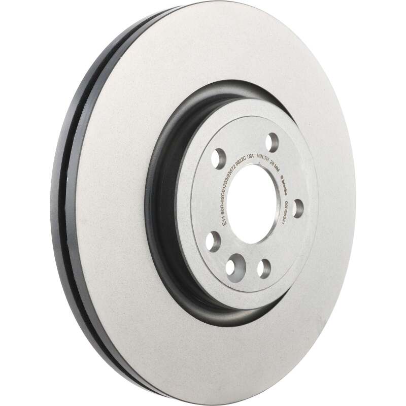 Brembo 18-22 Nissan Leaf/Rogue/19-22 Rogue Sport Rear UV Coated Rotor