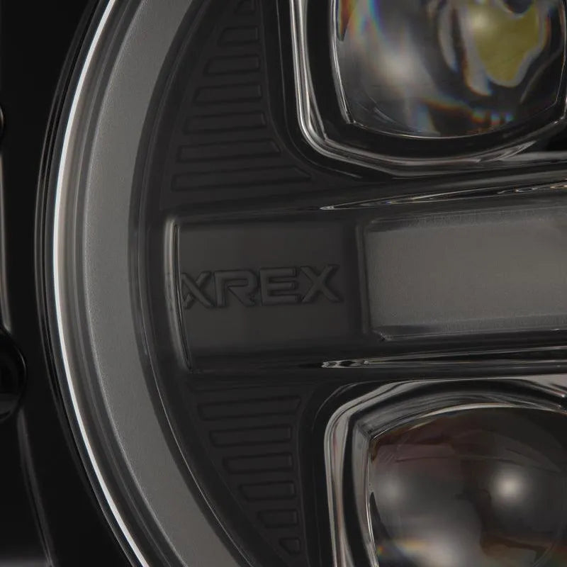 AlphaRex 21-23 Ford Bronco NOVA LED Projector Headlights Black - Corvette Realm