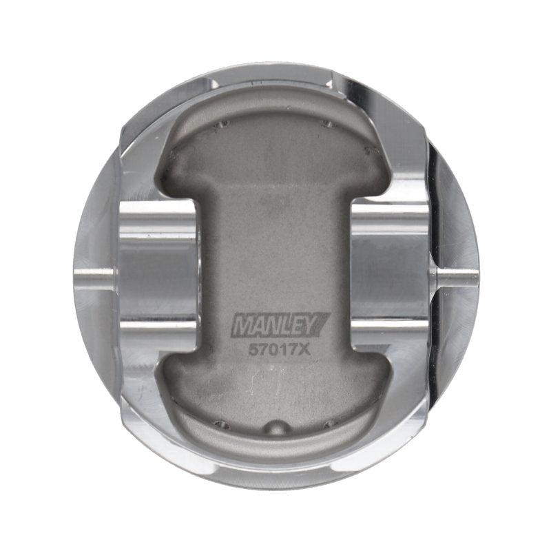 Manley Mazda 94mm 88mm +5mm Bore 9.5 CR Dish Type Platinum Series Pistons w/Rings - Corvette Realm