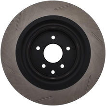 Load image into Gallery viewer, StopTech Power Slot Nissan 370z / Infiniti G37 SportStop Slotted Rear Left Rotor - Corvette Realm