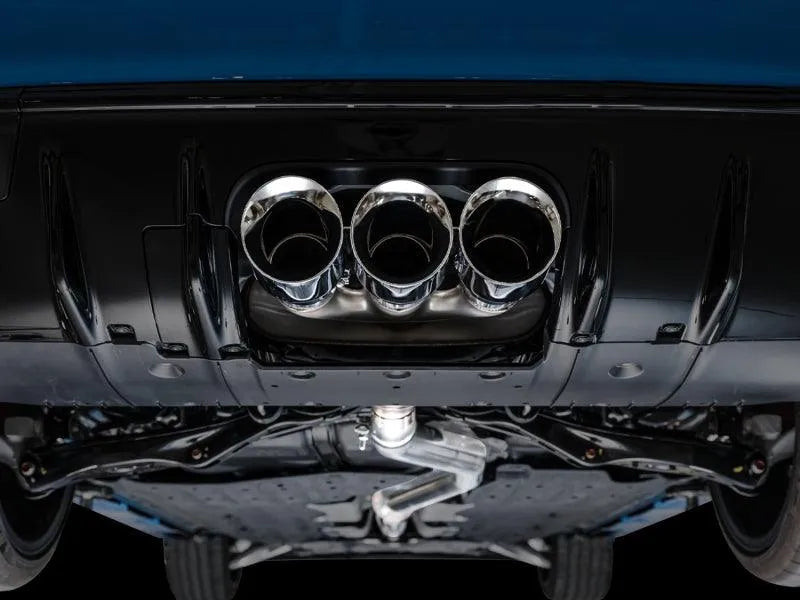 AWE Tuning 2023 Honda Civic Type R FL5 Touring Edition Exhaust w/ Triple Chrome Silver Tips - Corvette Realm