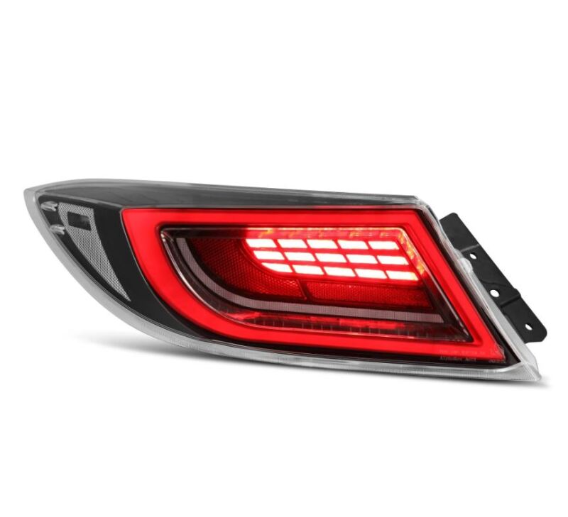 AlphaRex 22-24 Toyota GR86 LUXX LED Taillights Alpha-Black