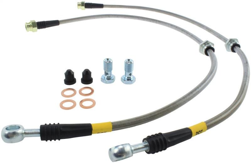 StopTech 2015 VW Golf (MK7) Front Stainless Steel Brake Line Kit - Corvette Realm