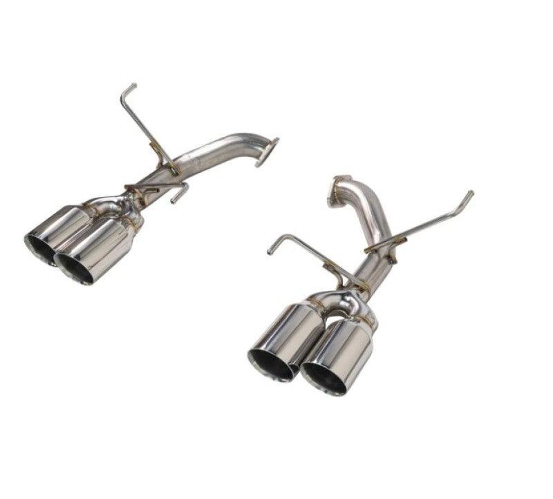 Remark 2022+ Subaru WRX (VB) 4in Axleback Exhaust w/ Stainless Double Wall Tip - Corvette Realm