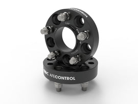 aFe CONTROL Billet Aluminum Wheel Spacers 5x114.3 CB70.5 1.25in - 15-25 Ford Mustang / 20-25 Explorer