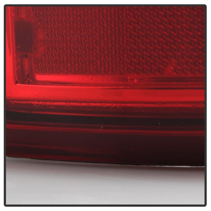 Xtune Chevy Silverado 1500/2500/3500 03-06 LED Tail Lights Red Clear ALT-ON-CS03-LED-RC - Corvette Realm