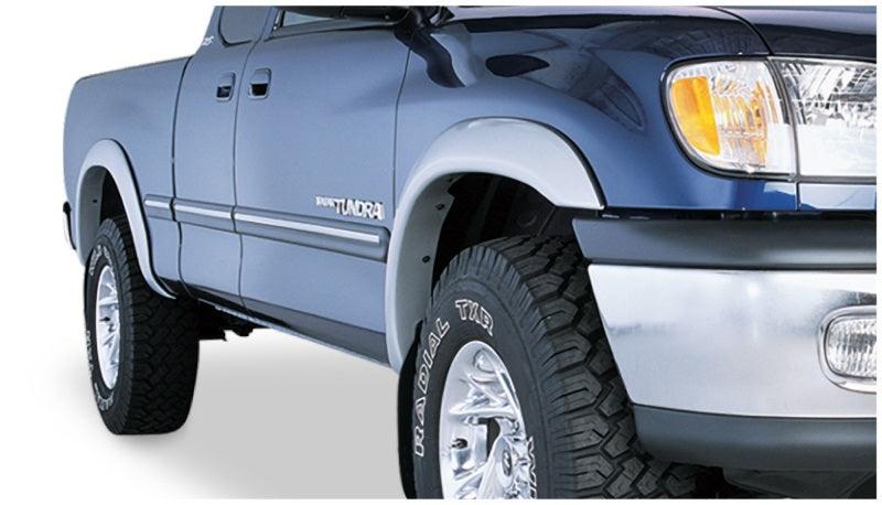 Bushwacker 00-02 Toyota Tundra Fleetside Extend-A-Fender Style Flares 4pc 76.5/98.2in Bed - Black - Corvette Realm