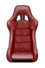 Load image into Gallery viewer, Sparco Seat QRT Performance Leather/Alcantara Red (Must Use Side Mount 600QRT) - Corvette Realm