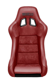 Sparco Seat QRT Performance Leather/Alcantara Red (Must Use Side Mount 600QRT) - Corvette Realm