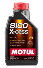 Load image into Gallery viewer, Motul Synthetic Engine Oil 8100 5W30 X-CESS 1L - Corvette Realm