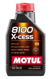 Motul Synthetic Engine Oil 8100 5W30 X-CESS 1L - Corvette Realm