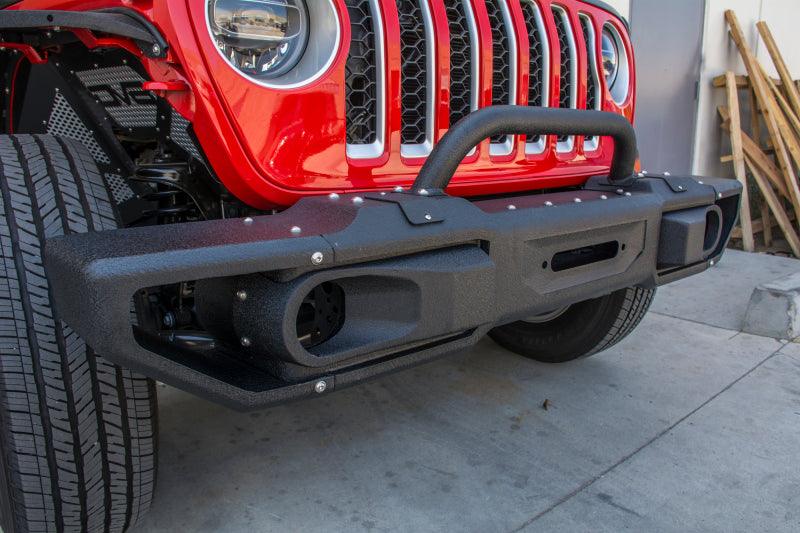 DV8 Offroad 2018+ Jeep JL/Gladiator Winch Ready Front Bumper - Corvette Realm