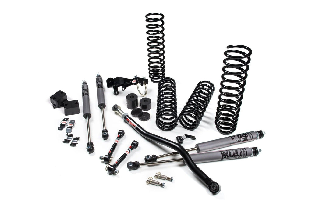 JKS 07-18 Jeep JK J-Venture 2Dr 2.5in System w/ Fox Adventure Series Shocks - Corvette Realm