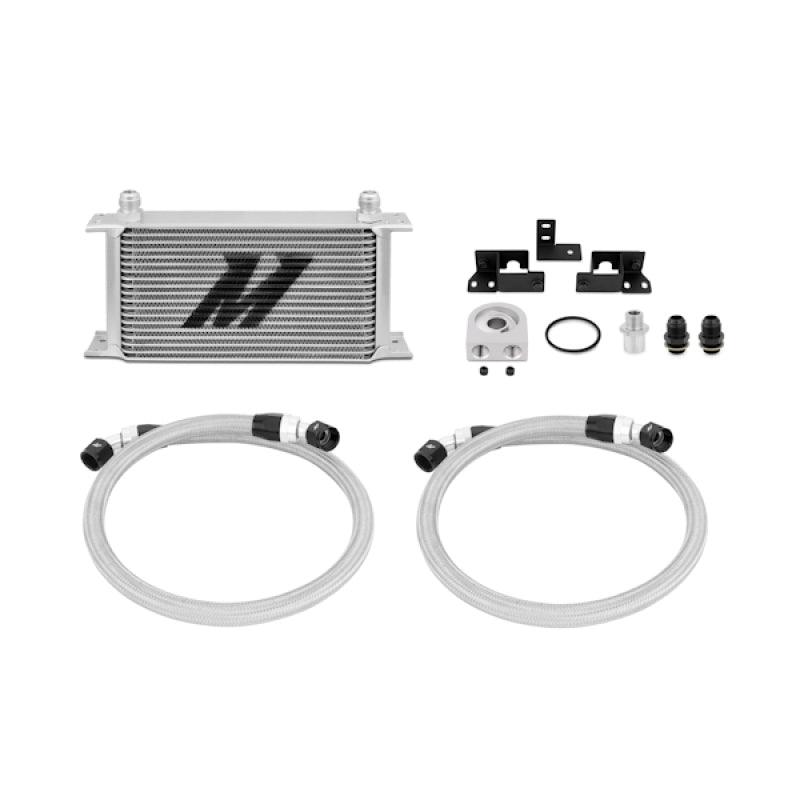 Mishimoto 07-11 Jeep Wrangler JK Oil Cooler Kit - Silver - Corvette Realm