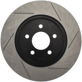 StopTech Power Slot 94-04 Ford Mustang Front Left Slotted Rotor - Corvette Realm
