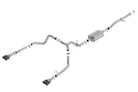 Borla 19-25 Chevy Silverado / GMC Sierra 1500 5.3L V8 CC SB 147.4in WB S-Type Cat-Back Exhaust w/ Quad BC Round Tips