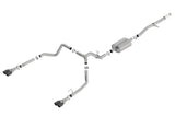 Borla 19-25 Chevy Silverado / GMC Sierra 1500 5.3L V8 CC SB 147.4in WB S-Type Cat-Back Exhaust w/ Quad BC Round Tips