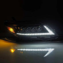 Load image into Gallery viewer, AlphaRex 2011+ Toyota Sienna NOVA LED Proj Headlights Plank Style Black w/Activ Light/Seq Signal/DRL - Corvette Realm