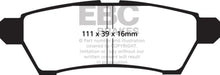 Load image into Gallery viewer, EBC 05+ Nissan Frontier 2.5 2WD Yellowstuff Rear Brake Pads - Corvette Realm