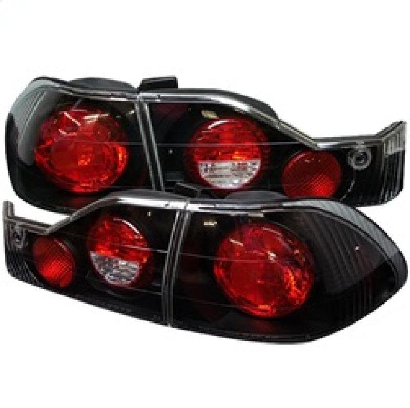 Spyder Honda Accord 98-00 4Dr Euro Style Tail Lights Black ALT-YD-HA98-BK - Corvette Realm