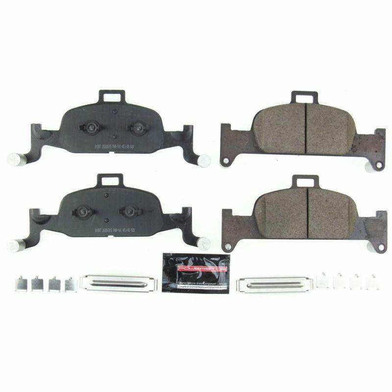 Power Stop 17-18 Audi A4 Front Z23 Evolution Sport Brake Pads w/Hardware - Corvette Realm
