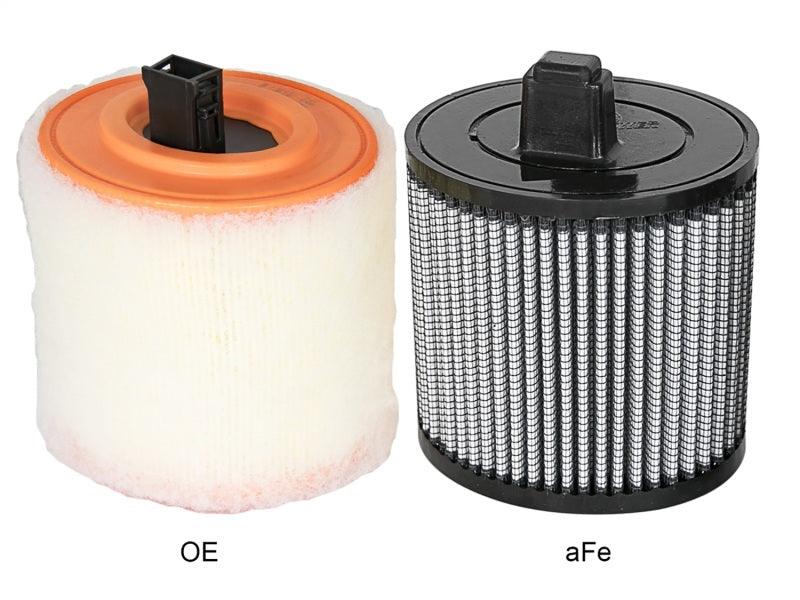 aFe MagnumFLOW Air Filters OER Pro Dry S A/F 16-17 Cadillac ATS-V V6-3.6L (tt) - Corvette Realm