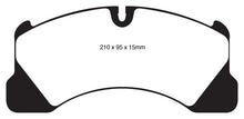 Load image into Gallery viewer, EBC 10+ Porsche Cayenne 3.0 Supercharged Hybrid Yellowstuff Front Brake Pads - Corvette Realm