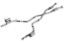 Borla 21-25 Dodge Durango SRT Hellcat 6.2L V8 AWD ATAK Cat-Back Exhaust System - Factory Tips