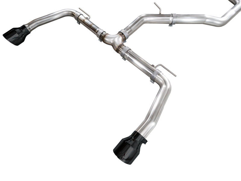 AWE 22-26 Hyundai Elantra N Track Edition Cat-Back Exhaust - Diamond Black Tips