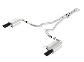 Borla 15-17 Ford Mustang GT 5.0L V8 MT/AT  Atak S Cat-Back Exhaust 2.5in pipe 4in tip (Black Chrome)