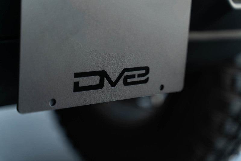 DV8 Offroad 21-23 Ford Bronco Capable Bumper Front License Plate Mount - Corvette Realm