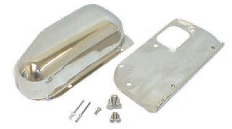 Rugged Ridge 76-86 Jeep CJ Stainless Steel Wiper Motor Cover Kit - Corvette Realm