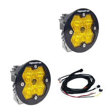 Load image into Gallery viewer, Baja Designs Squadron-R 2.0 Sport LED Wide Cornering (Pair) - Baja Amber
