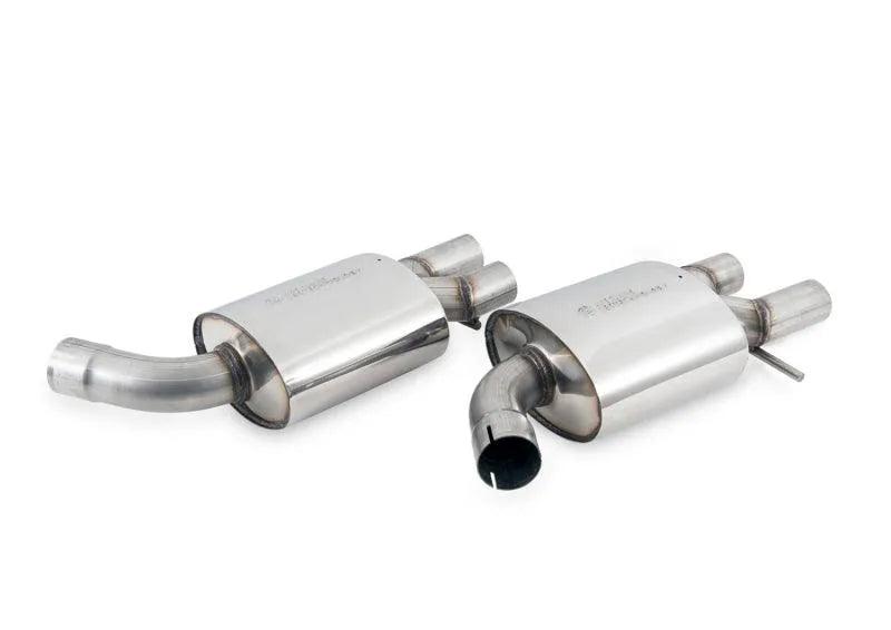 AWE Tuning Audi C7.5 A6 3.0T Touring Edition Exhaust - Quad Outlet Chrome Silver Tips - Corvette Realm