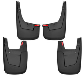 Husky Liners 19-22 RAM 1500 w/o OEM Fender Flares Custom-Molded Front & Rear Mud Guards - Corvette Realm