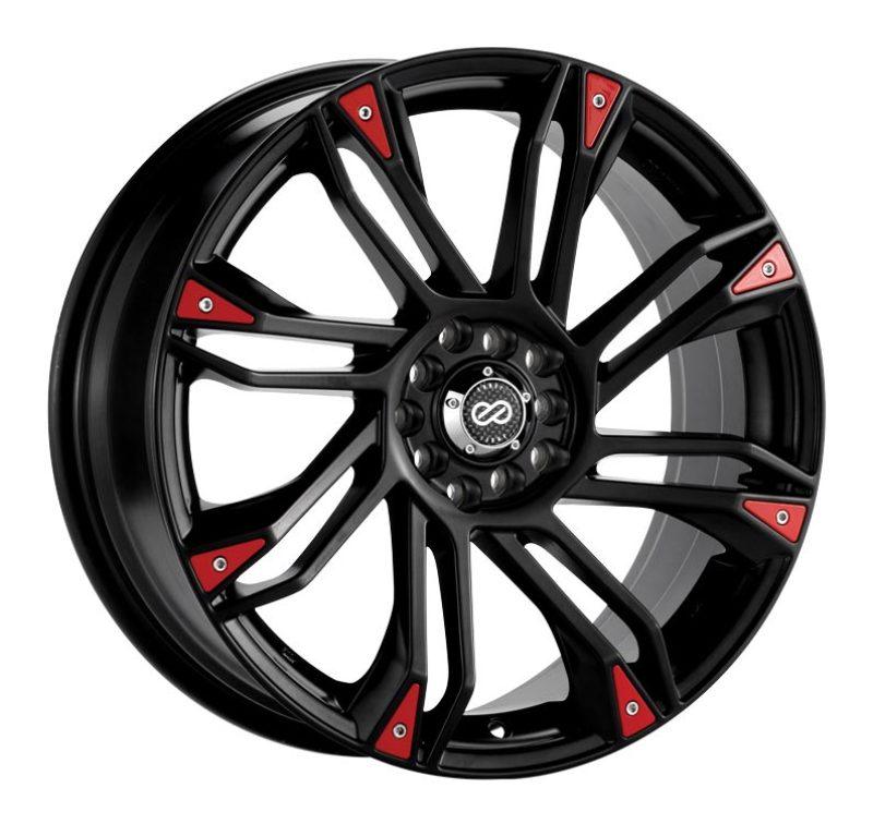 Enkei GW8 17x7 4x100/114.3 42mm Offset 72.6 Bore Matte Black Wheel - Corvette Realm